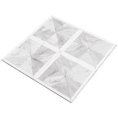 **PER PC** Sutton Place 12x12 Peel & Stick Mosaic SF210035 Retail: $11.99/pc, 15.015sf/bx, 15pcs/bx, 22lbs/bx