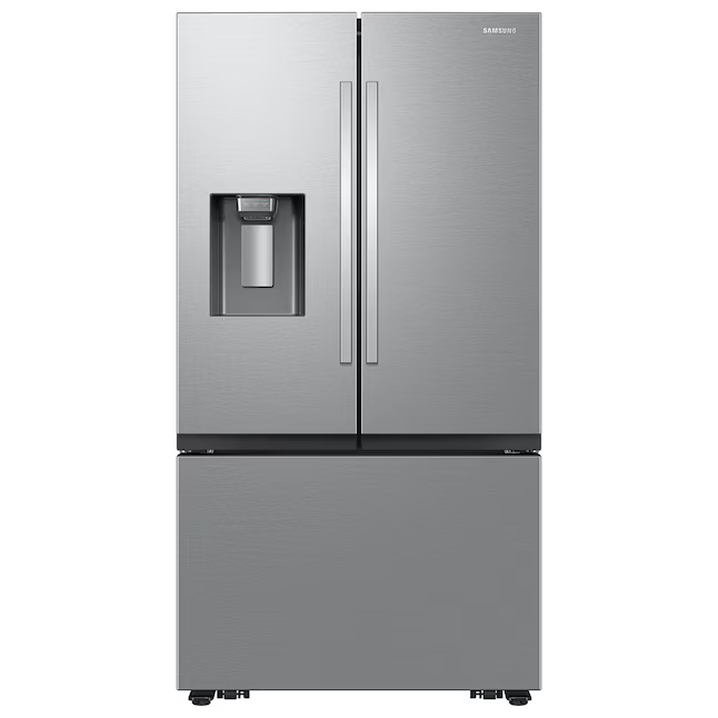 Samsung Standard-Depth Mega Capacity 30.5-cu ft 3-Door French Door Refrigerator with Triple Ice Maker with Water and Ice Dispenser (Fingerprint Resistant Stainless Steel), RF32CG5400SR *BG, MSRP: $2,599.00, FINAL PRICE: $1,249.99 + TAX