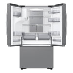 Samsung Standard-Depth Mega Capacity Family Hub 30-cu ft, 36-in Wide Smart Compatible French Door Refrigerator with Triple Ice Maker (Water & Ice Dispenser Included)