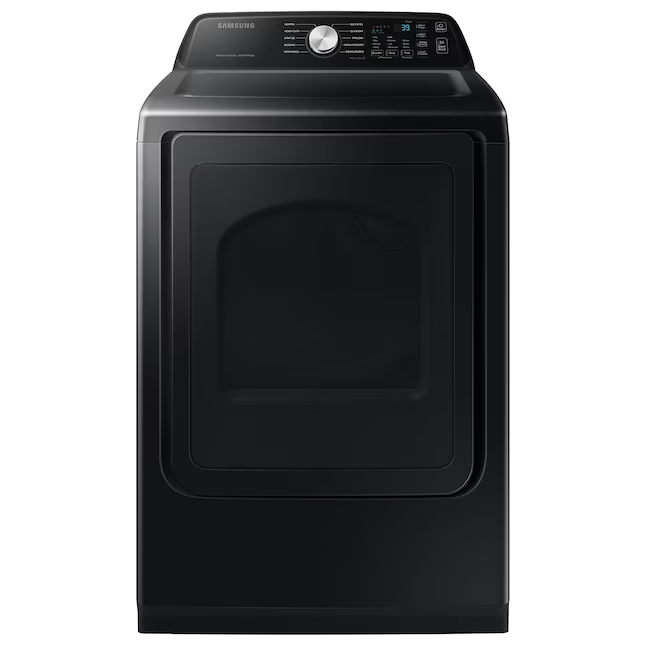Samsung - 7.4 cu. ft. Smart Electric Vented Dryer with Sensor Dry in Brushed Black, DVE47CG3500V/A3, Retail: $999.00, Final Price: $499.99 + Tax