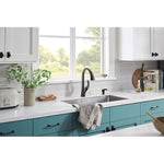 Peerless Parkwood Single Handle Pulldown Kitchen Faucet in Matte Black, P7935LF-BL, MSRP: $202.57, FINAL PRICE: $99.99 + TAX
