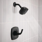 Peerless Parkwood Matte Black Shower Only Trim Kit ( Valve not Included )