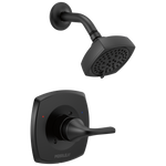 Peerless Parkwood Matte Black Shower Only Trim Kit ( Valve not Included )