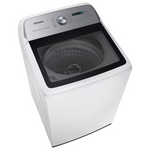Samsung 5.1 cu. ft. Smart Top Load Washer with ActiveWave™ Agitator and Super Speed Wash in White, WA51A5505AW/US *BE, MSRP: $899.00, FINAL PRICE: $599.00 + TAX