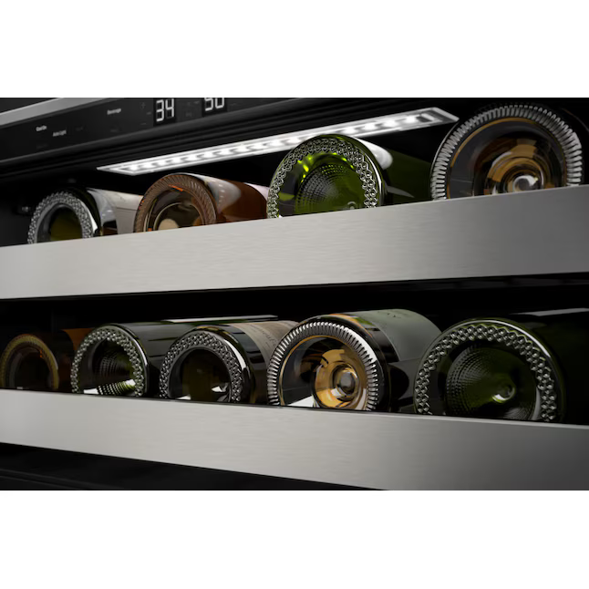 KitchenAid 23.88-in W 14 -Can Capacity Stainless Steel Built-in Indoor Beverage Refrigerator with Glass Door, KUBL314KSS/00 *JR2510, Retail: $3,349.00, FINAL PRICE: $1,699.99 + TAX