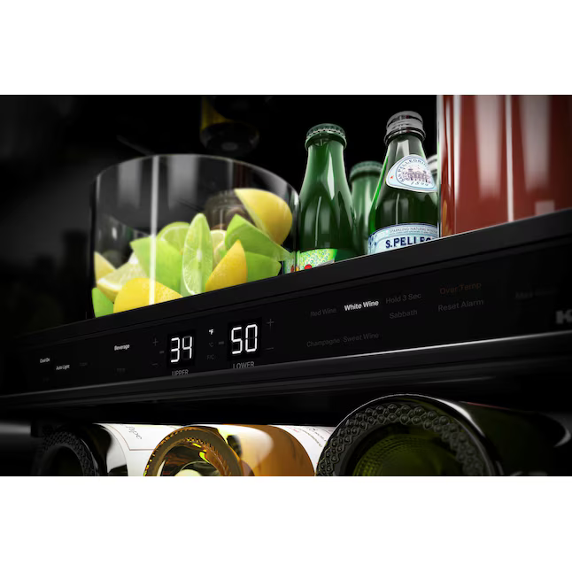 KitchenAid 23.88-in W 14 -Can Capacity Stainless Steel Built-in Indoor Beverage Refrigerator with Glass Door, KUBL314KSS/00 *JR2510, Retail: $3,349.00, FINAL PRICE: $1,699.99 + TAX