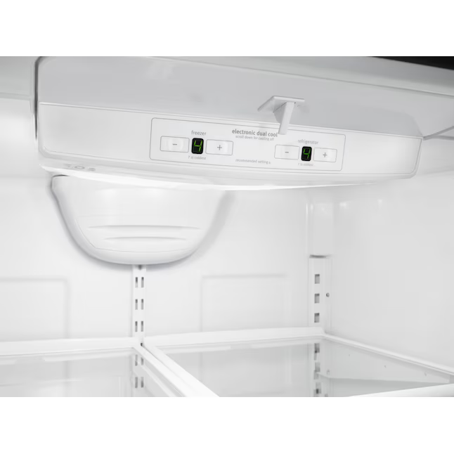 Whirlpool 22.07-cu ft Standard-Depth 33.0-in Bottom-Freezer Refrigerator with Ice Maker (Stainless Steel), WRB322DMBM/05 *JR2511, Retail: $1,999.00, FINAL PRICE: $999.99 + TAX