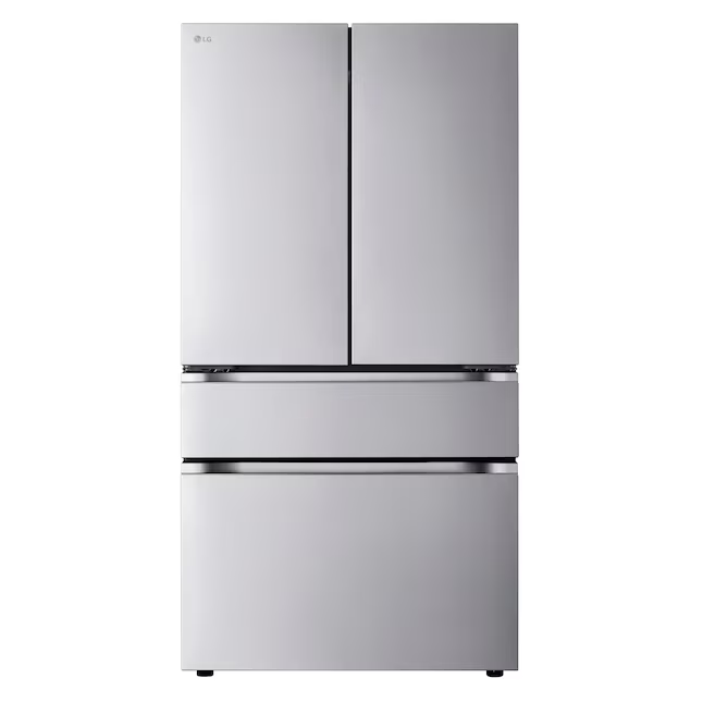 LG Standard-Depth 29.6-cu ft 4-Door 36-in Smart Compatible French Door Refrigerator with Ice Maker with Water Dispenser (PrintProof Stainless Steel), LF30S8210S *JR2510, Retail: $3,299.00, FINAL PRICE: $1,499.99 + TAX