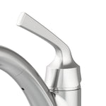 Alpine Reserve Mullen Spot Free Stainless Steel Single Handle Deck-mount Pull-out Kitchen Faucet with Sprayer (Includes Deck Plate) (Includes Soap Dispenser), 67222W-123402, MSRP: $99.00, FINAL PRICE: $59.99