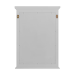 Alpine Reserve Yorkshire 22-in x 30-in Framed Bathroom Light Gray Mirror, 1412MR-22-242, FINAL PRICE: $39.99 + Tax