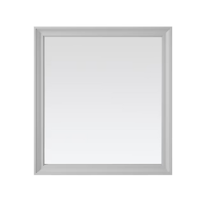 Ellen DeGeneres Anaheim 28-in x 30-in Framed Bathroom Light Gray Mirror, 1580MR-28-242, FINAL PRICE: $39.99 + Tax