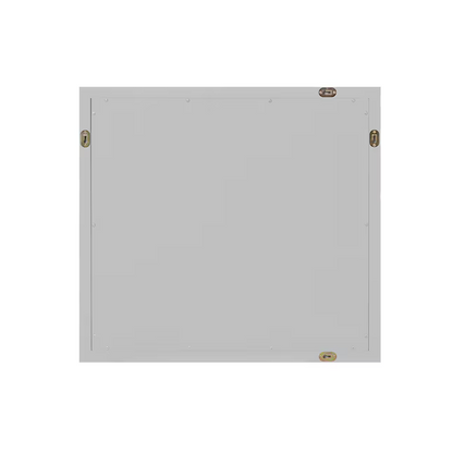Ellen DeGeneres Anaheim 28-in x 30-in Framed Bathroom Light Gray Mirror, 1580MR-28-242, FINAL PRICE: $39.99 + Tax