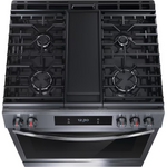 Frigidaire Gallery 30-in 5 burners 6-cu ft Air Fry Convection Oven Slide-In Gas Range (Smudge-Proof Black Stainless Steel), GCFG3060BDC *JR2510, Retail: $2,199.00, FINAL PRICE: $999.99 + TAX