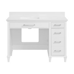 Alpine Reserve Brookview 48-in White ADA Vanity with White Engineered Stone Top, 1789VADA-48-201-901-UM, [FB260], FINAL PRICE: $599.99 + Tax
