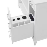 Alpine Reserve Brookview 48-in White ADA Vanity with White Engineered Stone Top, 1789VADA-48-201-901-UM, [FB260], FINAL PRICE: $599.99 + Tax