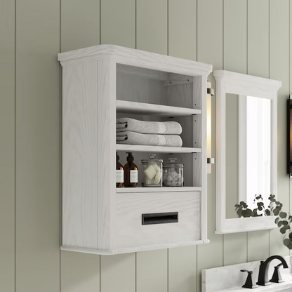 Alpine Reserve Larsen 24-in White Oak Wall Cabinet, 1694WC-24-241, FINAL PRICE: $49.99 + Tax