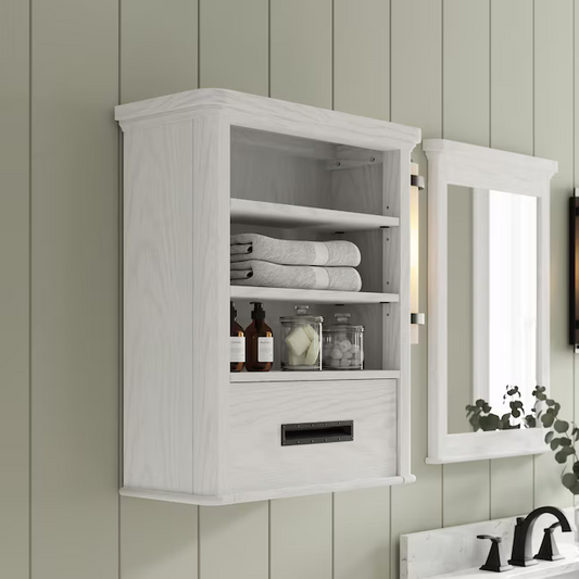 Alpine Reserve Larsen 24-in White Oak Wall Cabinet, 1694WC-24-241, FINAL PRICE: $49.99 + Tax