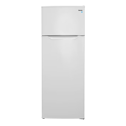 Danby 7.4-cu ft Counter-Depth Top-Freezer Refrigerator (White) ENERGY STAR, DPF074B2WDB-6 *JR2503