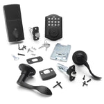 Honeywell Matte Black Keypad Electronic Deadbolt and Handle Lock, FINAL PRICE: $49.99 + TAX