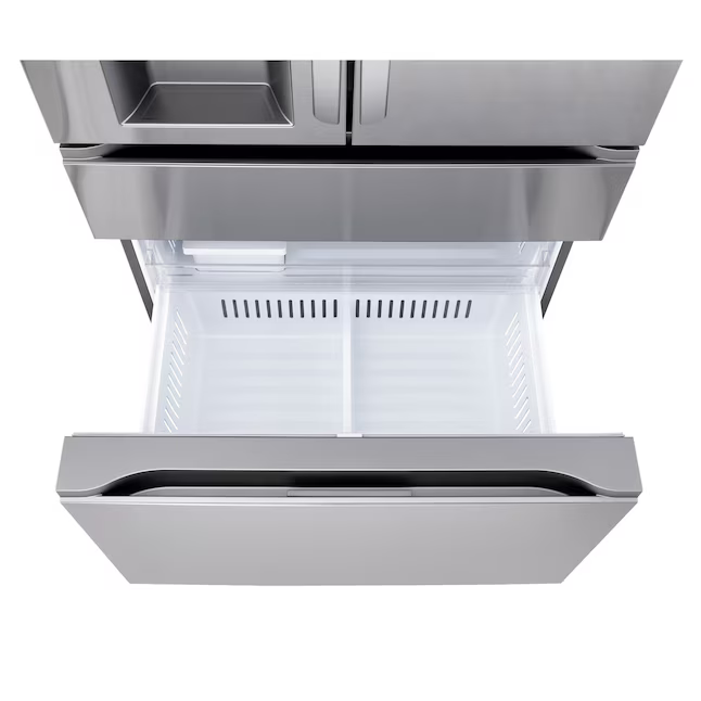 LG Standard-Depth 28.6-cu ft 4-Door Smart Compatible French Door Refrigerator with Dual Ice Maker with Water and Ice Dispenser (PrintProof Stainless Steel), LF29H8330S/01 *JR2509, Retail: $3,699.00, FINAL PRICE: $1,599.99 + TAX