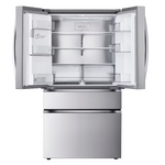 LG Standard-Depth 28.6-cu ft 4-Door Smart Compatible French Door Refrigerator with Dual Ice Maker with Water and Ice Dispenser (PrintProof Stainless Steel), LF29H8330S/01 *JR2509, Retail: $3,699.00, FINAL PRICE: $1,599.99 + TAX