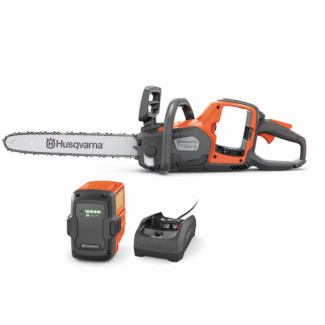 Husqvarna Power Axe 350i 40-volt 18-in Battery 7.5 Ah Chainsaw Battery + Charger Included, 970601202 #5203575  *JR2512, Retail: $479.99, FINAL PRICE: $349.99 + TAX