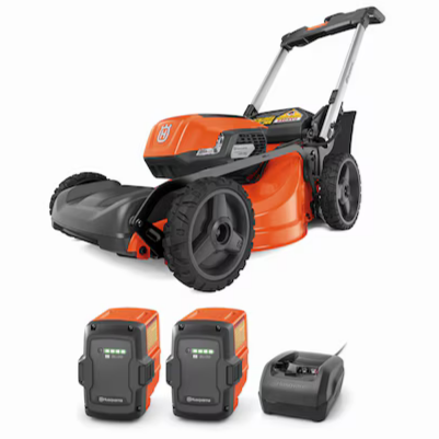 Husqvarna Lawn Xpert LE322R 40-Volt  21-in Self Propelled Battery Walk Mower with (2) 7.5 Ah Batteries Included, 970607602  #5181482 *JR2509, Retail: $949.00, FINAL PRICE: $659.99 + TAX