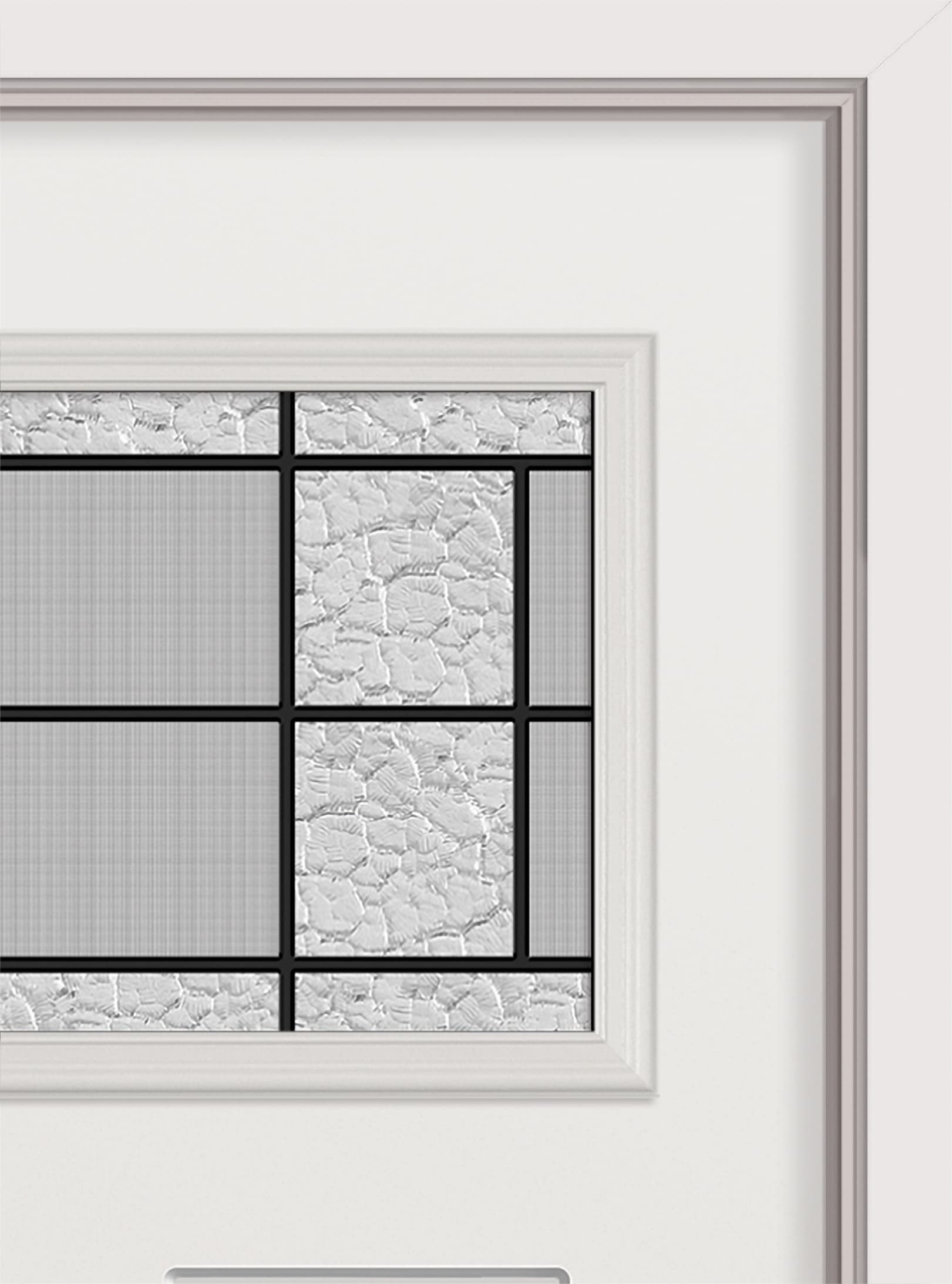 5517515  RELIABILT 36-in x 80-in x 4-9/16-in Steel Right-hand inswing Prehung Residential Insulating core Front Door