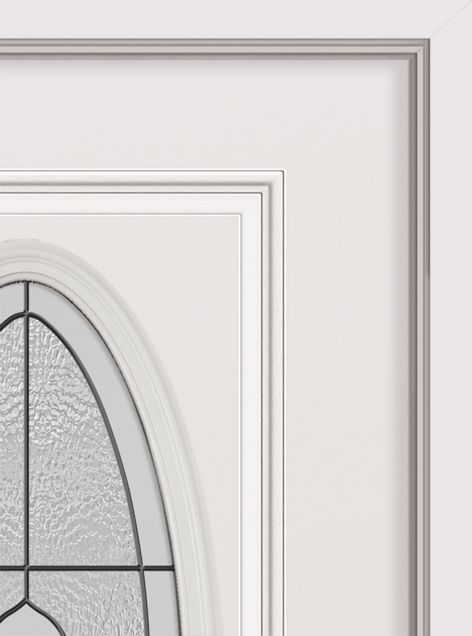 5517514 RELIABILT 36-in x 80-in x 4-9/16-in Steel Right-hand inswing Prehung Residential Insulating core Front Door