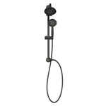 Alpine Reserve Matte Black 5.98-in Shower Faucet Bar System with 2-way Diverter