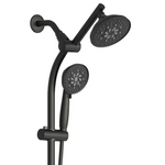 Alpine Reserve Matte Black 5.98-in Shower Faucet Bar System with 2-way Diverter, 58101-X607011 *JR2511, Retail: $199.98, FINAL PRICE: $119.99 + TAX