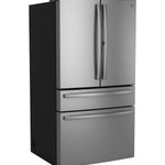 GE Profile Standard-Depth 28.7-cu ft 36-in Wide with Ice Maker ( Fingerprint-resistant Stainless Steel ) ENERGY STAR Certified