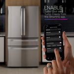 GE Profile Standard-Depth 28.7-cu ft 36-in Wide with Ice Maker ( Fingerprint-resistant Stainless Steel ) ENERGY STAR Certified