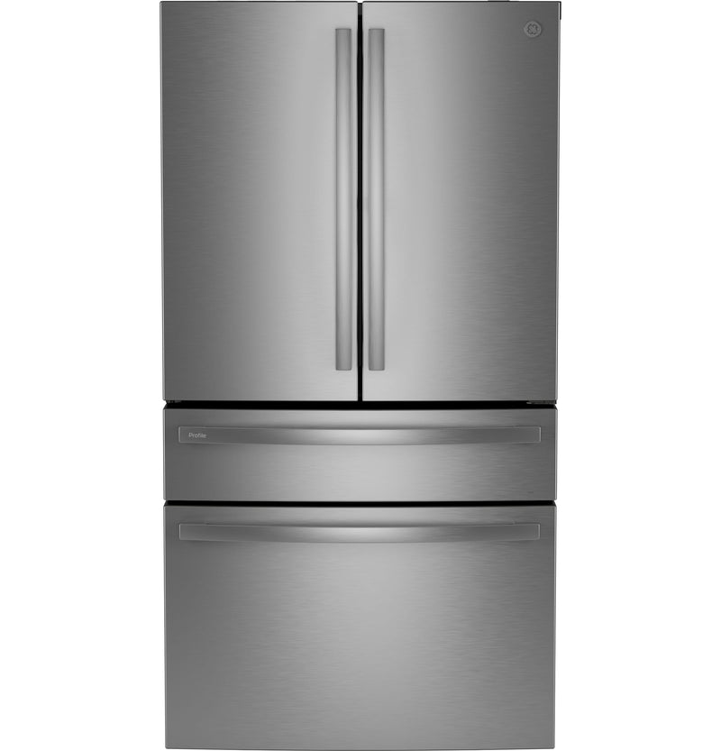 GE Profile Standard-Depth 28.7-cu ft 36-in Wide with Ice Maker ( Fingerprint-resistant Stainless Steel ) ENERGY STAR Certified
