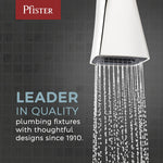 Pfister Classic Stainless Steel Single Handle Deck-mount Kitchen Faucet with Sprayer (Includes Deck Plate)