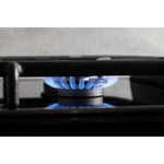 GE Profile 30-in 4 burners Stainless Steel Gas Cooktop with Downdraft Exhaust
