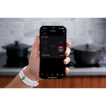 GE Profile 36-in 5 burners Black Smart Compatible Induction Cooktop with Bridge Element
