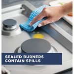 GE 36-in 5 burners Stainless Steel Gas Cooktop, JGP3036SLSS *HD2509, Retail: $1,399.00, FINAL PRICE: $579.99 + TAX