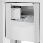 Cafe 24.5-cu ft Counter-Depth 42-in Wide Side-by-Side Refrigerator Built-In Smart Compatible with Ice Maker ,Water and Ice Dispenser ( Stainless Steel with Brushed Stainless Handles )