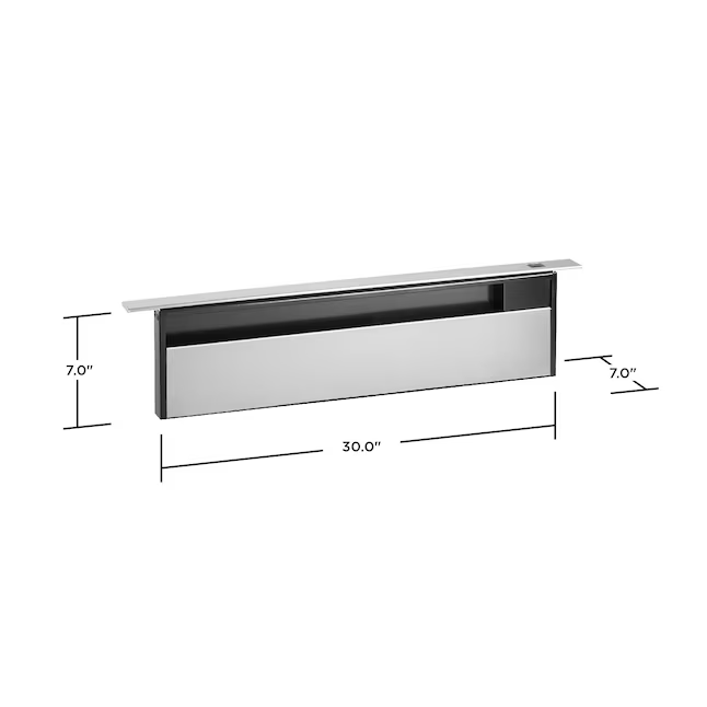 GE 30-in Telescoping Stainless Steel Ducted Downdraft Range Hood, UVD6301SPSS *JR2508, Retail: $1379, FINAL PRICE: $799.99 + TAX