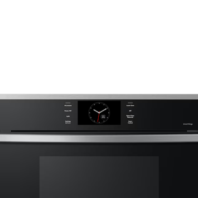 Samsung 30-in Self + Steam Cleaning Air Fry Smart Compatible Microwave Wall Oven Combo (Stainless Steel), NQ70CG600DSR/AA *JR2510, Retail: $4,299.00, FINAL PRICE: $2,099.99 + TAX