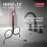 Delta Trinsic Two Handle Widespread Bathroom Faucet in Stainless Steel, 3559-SSMPU-DST, MRSP: $670, FINAL PRICE: $249.99 + TAX