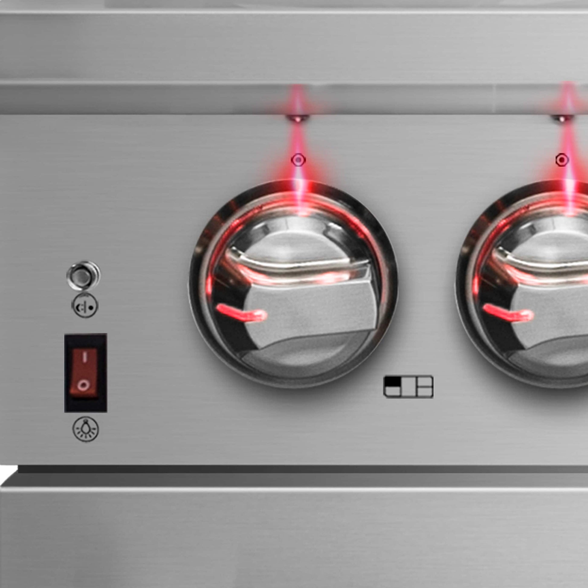 FORNO Massimo 48-in 8 burners 4.32-cu ft / 2.26-cu ft Air Fry Convection Oven Freestanding Double Oven Gas Range