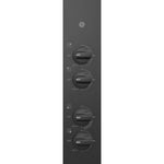 GE 30-in 4 burners Black Gas Cooktop