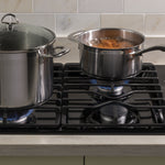 GE 30-in 4 burners Black Gas Cooktop