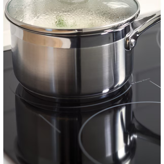 GE 30-in 4 burners Smooth Surface Black Electric Cooktop, JP3030DWBB *JR2512, Retail: $1,149.00, FINAL PRICE: $499.99 + TAX