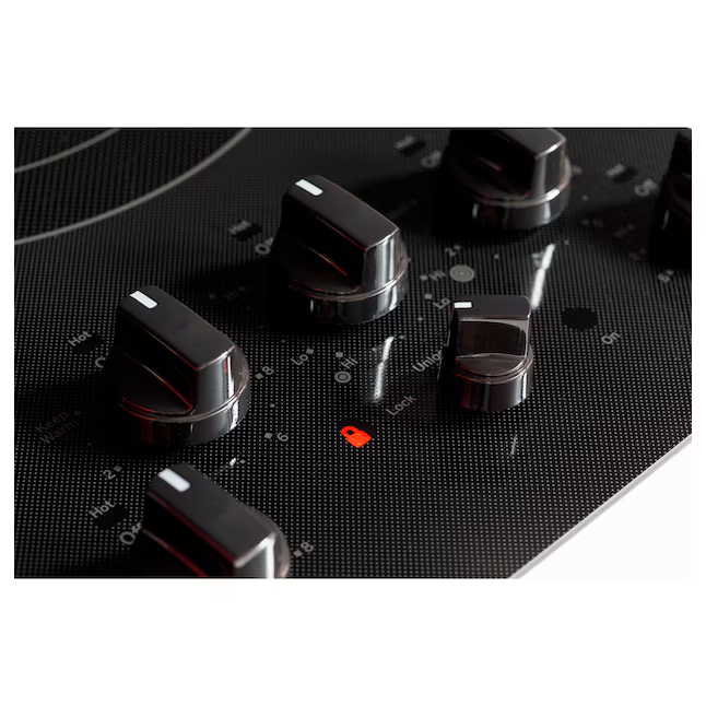 GE 30-in 5 burners Smooth Surface (Radiant) Black Electric Cooktop, JEP5030DTBB *HD2507, Retail: $1,499.00, FINAL PRICE: $599.99 + TAX