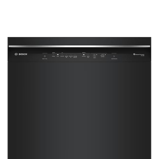 Bosch 300 Series 24-in Front Control Built-in Dishwasher With Third Rack (Black) 46-dBA, SHE53C86N  *HD2507, Retail: $949.00, FINAL PRICE: $649.99 + TAX