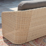 Origin 21 Venza 3 -Piece Wicker Patio Conversation Set with Dark Gray Cushions