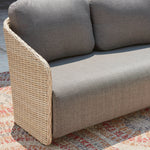 Origin 21 Venza 3 -Piece Wicker Patio Conversation Set with Dark Gray Cushions